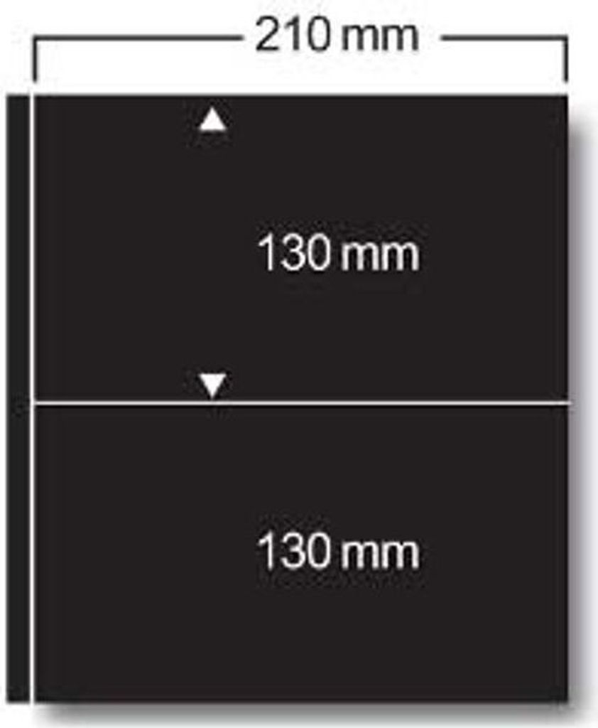 SAFE 422 Clipfix-Einsteckblätter für Compact A4
