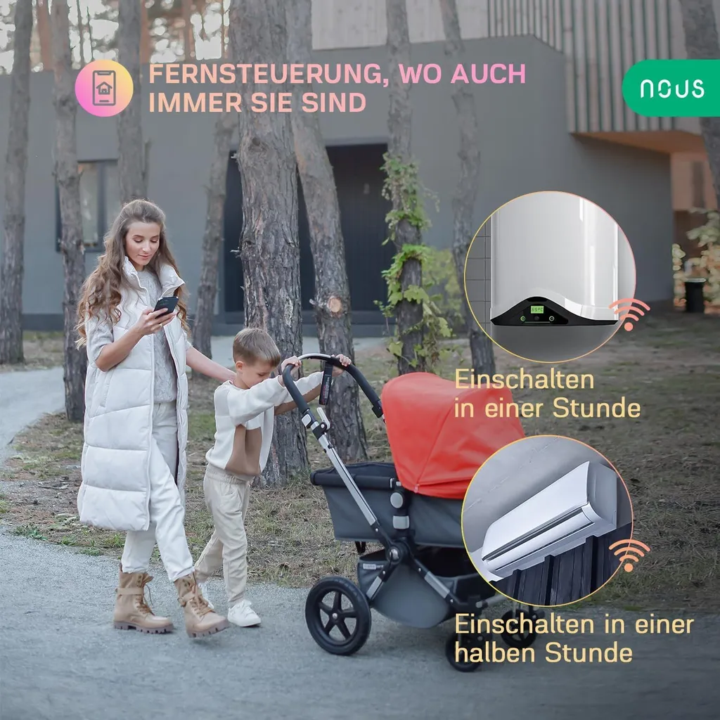 Automatisez votre Maison avec le Lot de 4 Prises ZigBee NOUS A1Z 15A