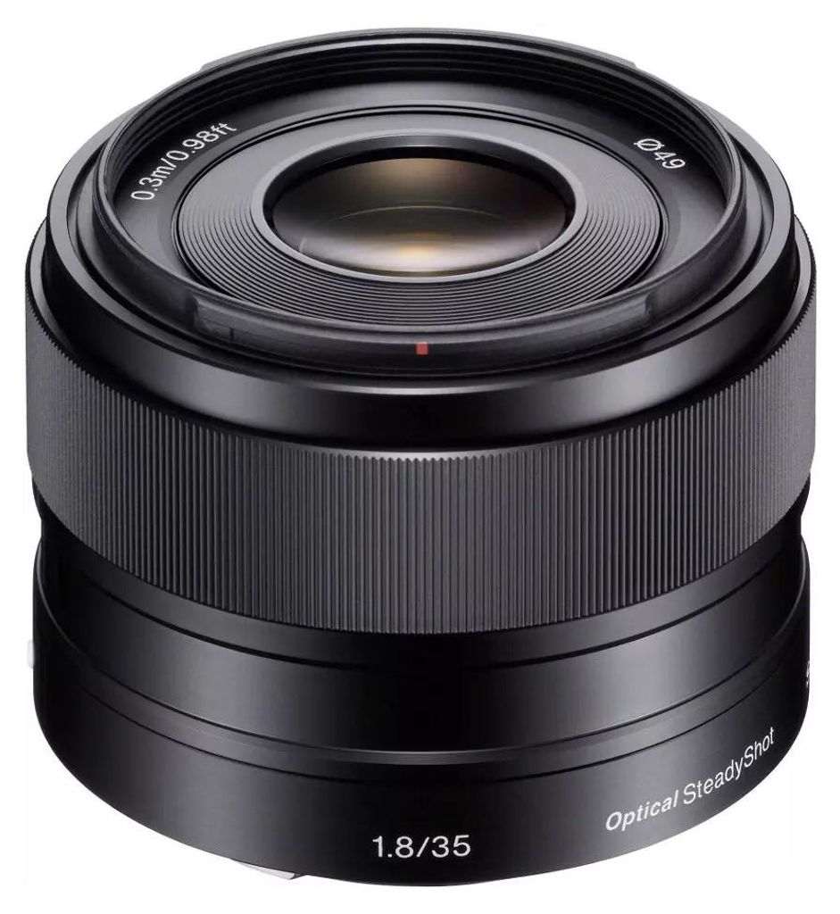 Sony SEL35F18, 8/6, Beeldstabilisatie, Sony E-mount, Productafbeelding 
