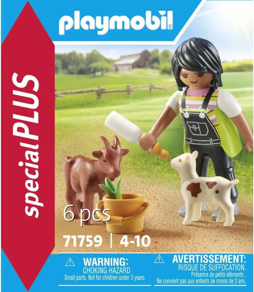 PLAYMOBIL PLAYMOBIL 71759 Donna con capre 71759 Immagine del prodotto 