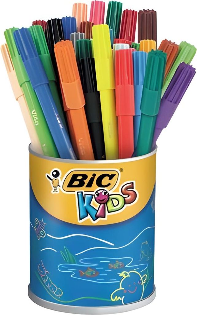 BIC KIDS Fasermaler Visa 36er Runddose