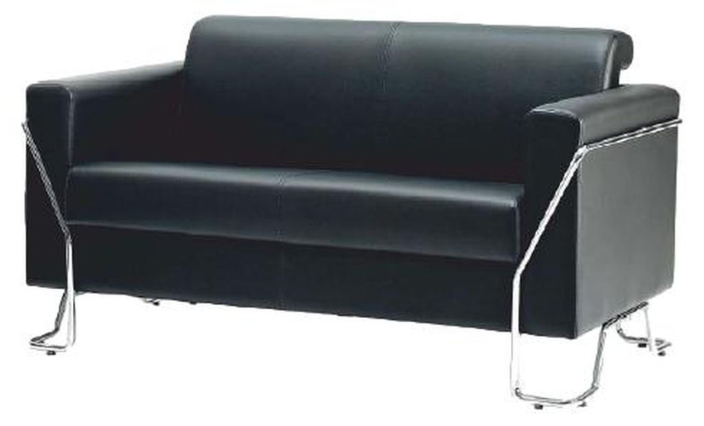 Sofa 2-Sitzer Couch Polster Leder Designer Textil 2 Sitzer Couchen Polster Sitz