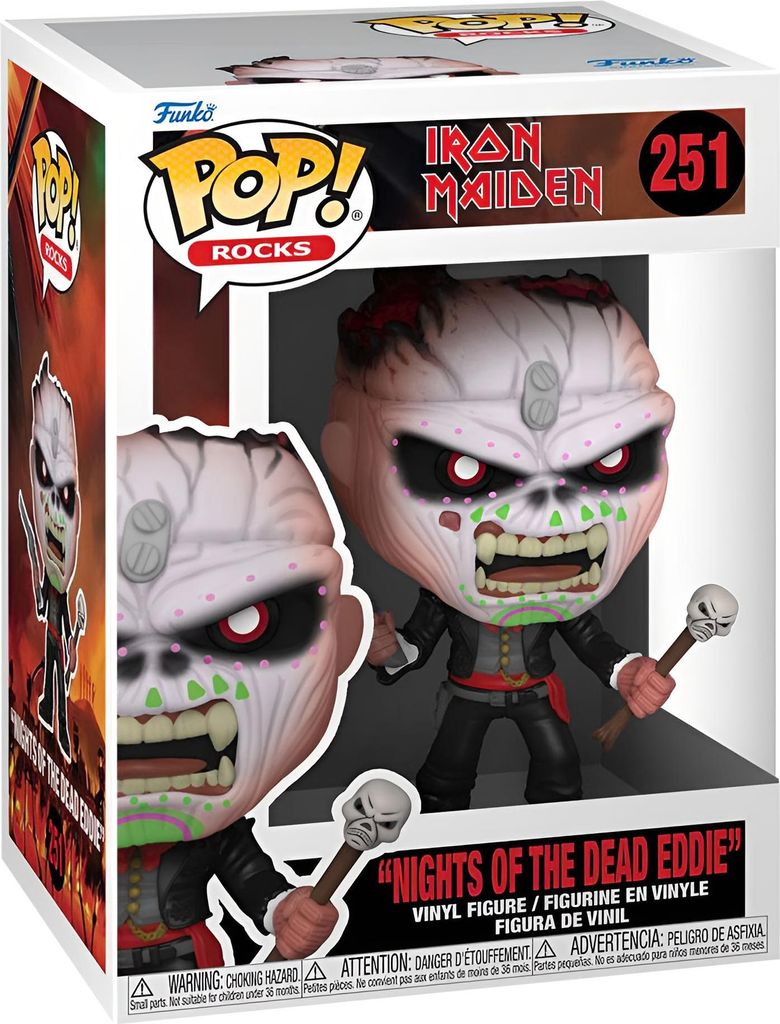 Iron Maiden - "Nights Of The Dead Eddie" 251 - Funko Pop! - Vinyl Figur