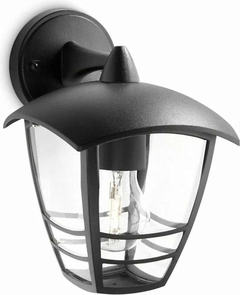 Lampe à Poser Philips Noire Luminaire de Table Style Industriel Chic Loft