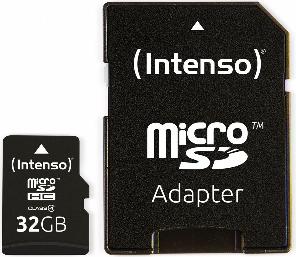 Karta SD MicroSD 32GB Intenso inkl. Adapter SD Zdjęcie produktu 7