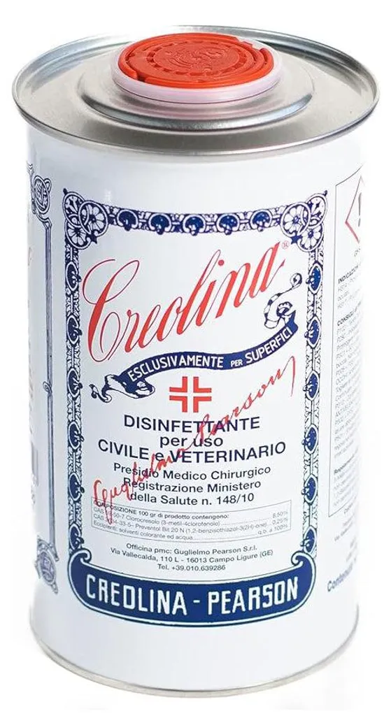 Creolina Originale 1 Litre - Désinfectant Concentré pour Sols et Extérieurs