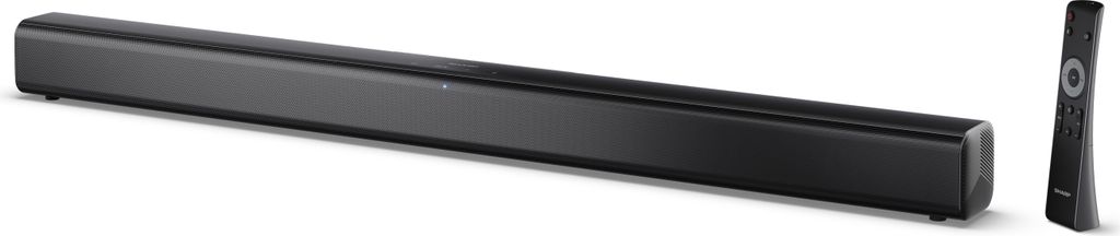 Sharp HT-SB145 2.0 TV Soundbar mit Bluetooth und 150 Watt, Roku kompatibel, 80 cm, schwarz