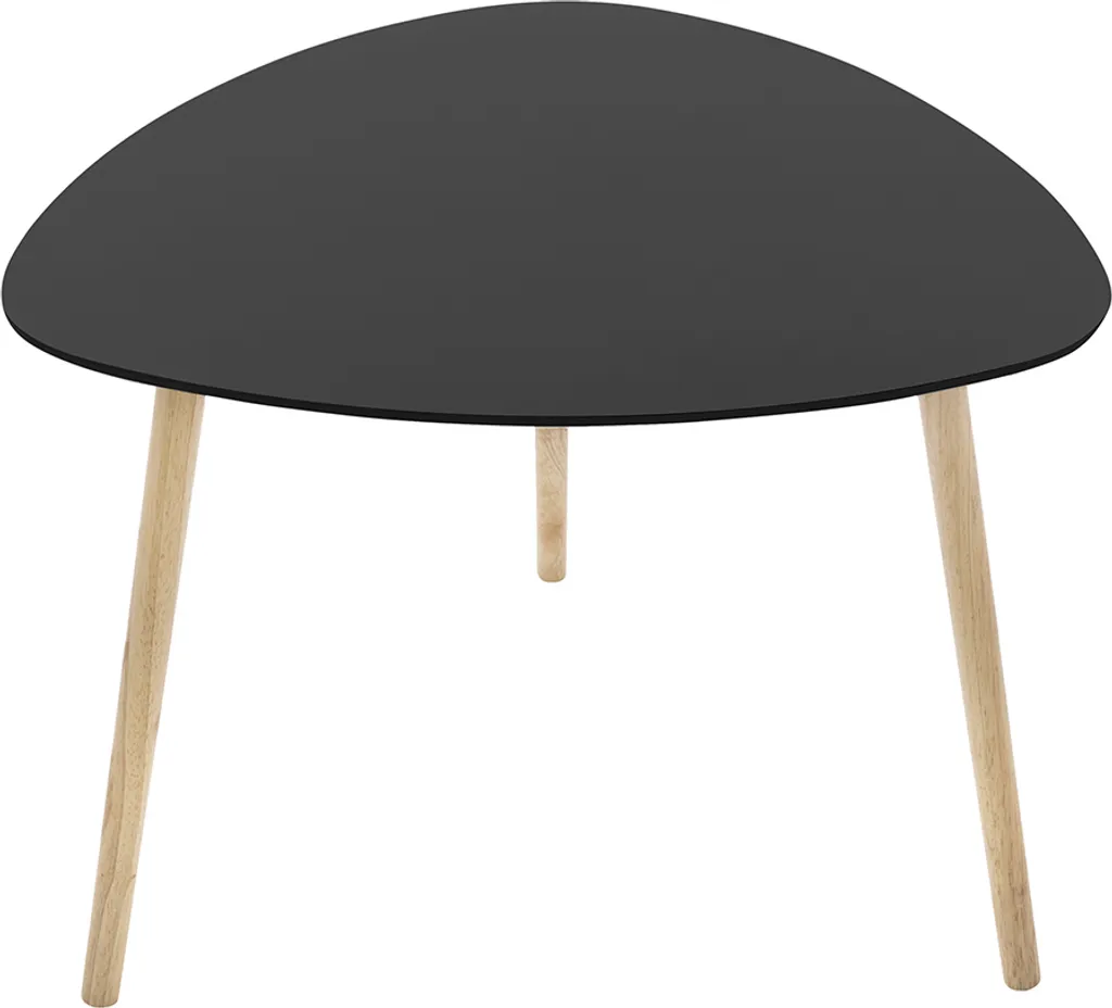 Eazy Living Table d'appoint Mila Noir - Bout de canapé design métal