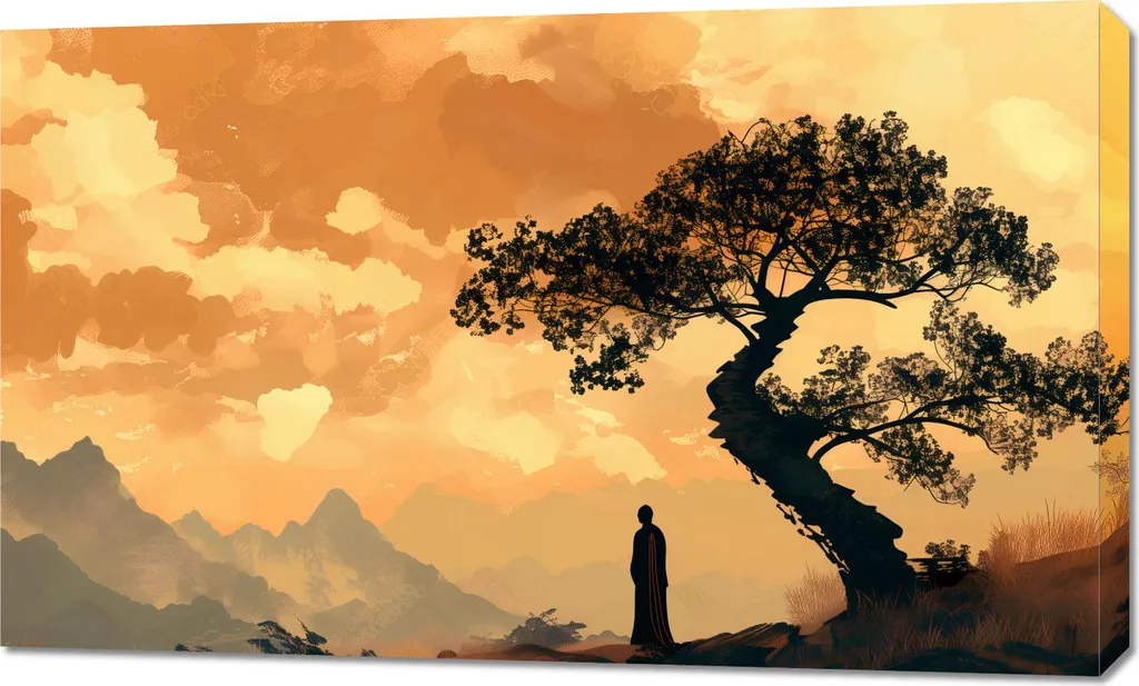 Image Zen 100 x 60 cm : Créez une Ambiance Relaxante dans votre Chambre