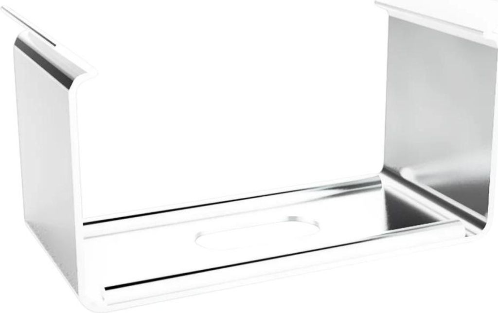 Montageklammer SPS-N1_16 aus Federstahl – für LED Alu-Aufbauprofil Exo-N1_16