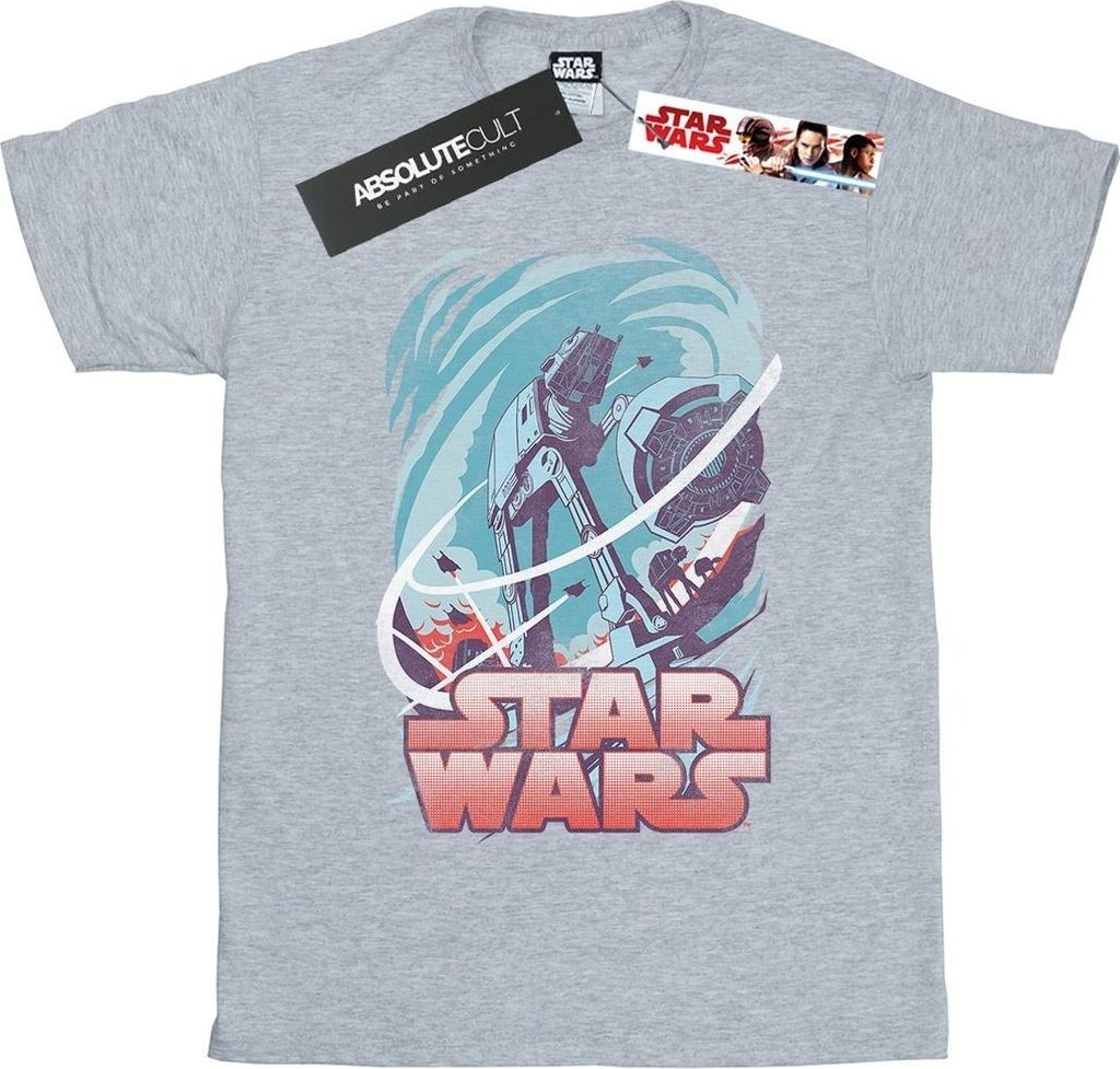 Star Wars - "Hoth" T-Shirt für Herren BI46393 (S) (Grau)