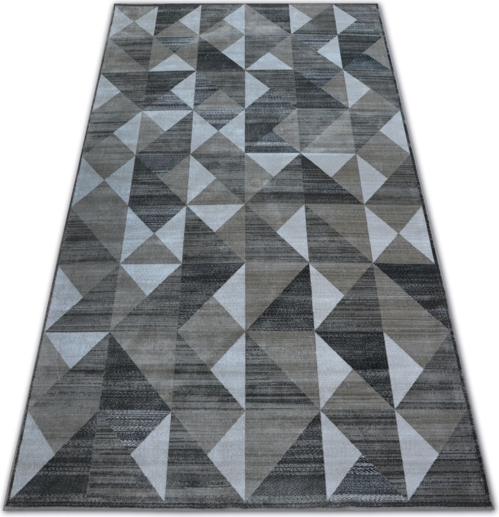 Teppich NOBIS 84196 vision - Dreiecke braun 185x275 cm