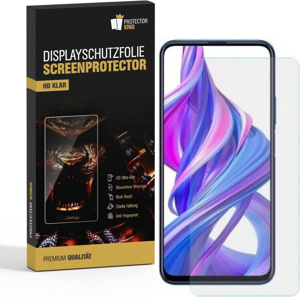 2x Displayschutzfolie für Huawei Honor 9X Displayfolie HD Produktbild 