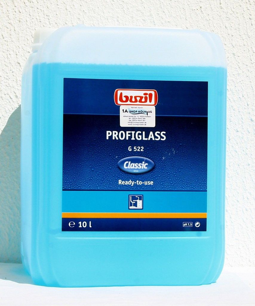 Glasreiniger Profiglass G 522 10l Kanister BUZIL