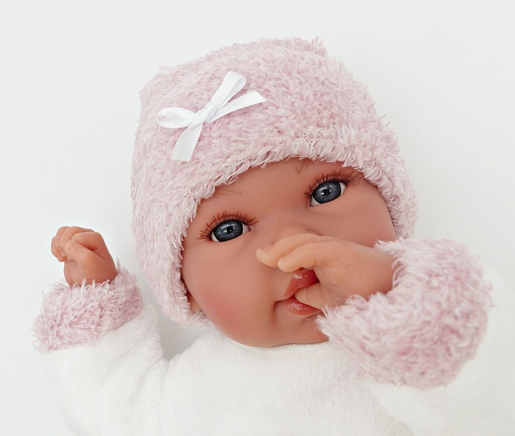 RAPPA Llorens 63648 NEW BORN- poupée réaliste avec sons et Image du produit 
