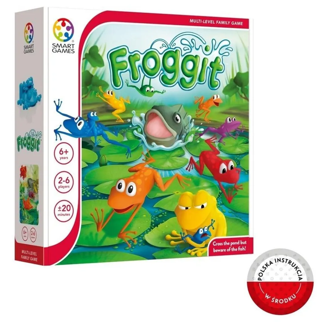 Jeu de Réflexion Froggit Smart Games pour Apprendre la Stratégie Fun