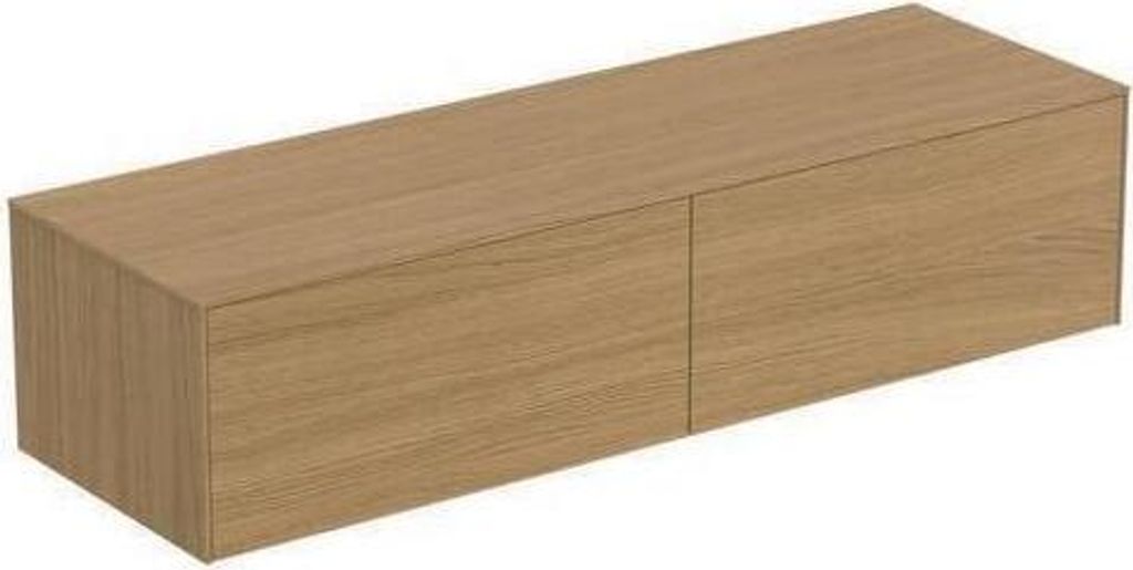 Schubladenfront CONCA rechts für WTU, 780x356mm Eiche hell Eiche hell