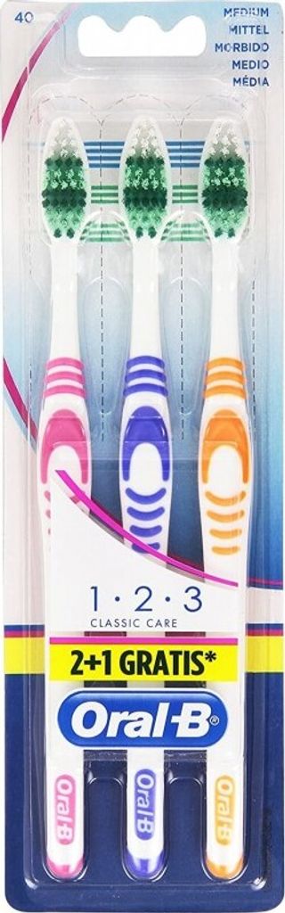 Oral-B 1-2-3 Classic Care Toothbrushes