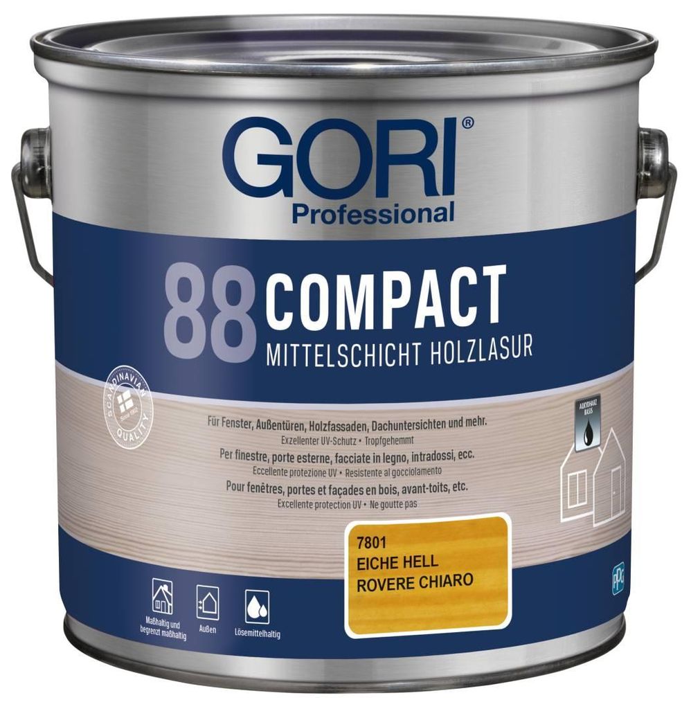 GORI Professional 88 COMPACT, Mittelschicht-Holzlasur, Produktbild 