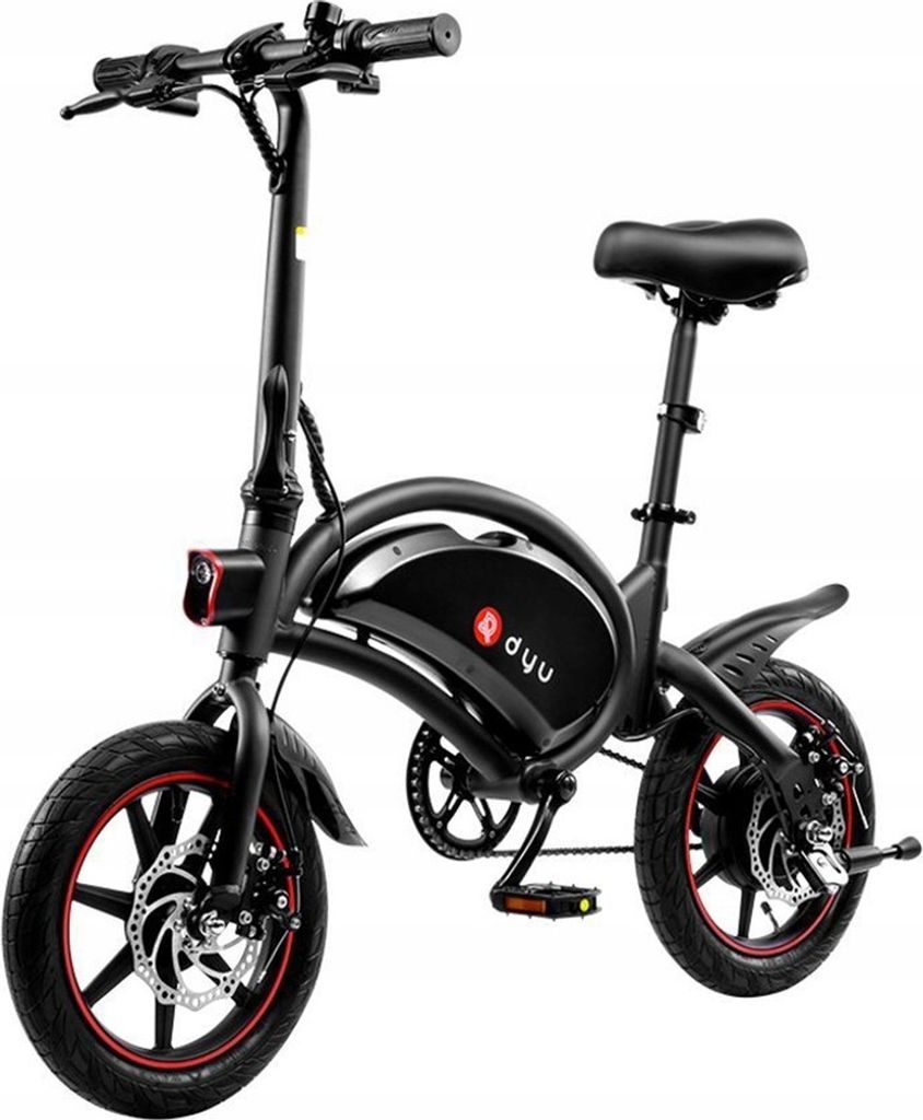 DYU D3F 14" skladací bicykel E-Bike 250W Mountainbike 36V Obrázok produktu