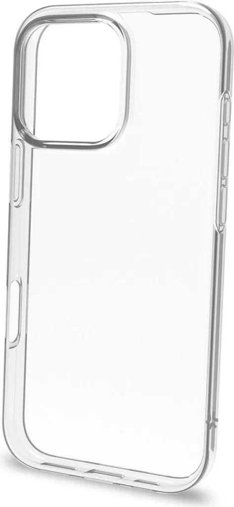 Celly GELSKIN1079 Custodia iPhone 16 Pro Trasparente Morbida 6.3"