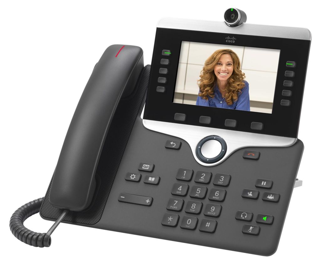 Cisco IP Phone 8865 - IP-Videotelefon - mit Digitalkamera, Produktbild 
