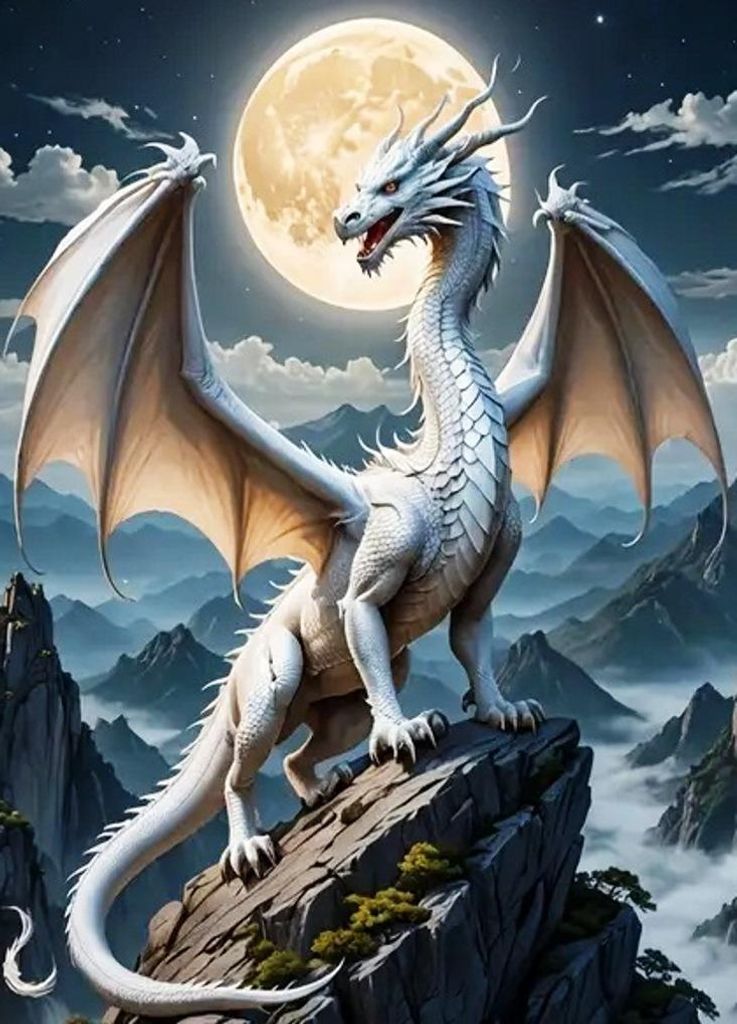 Diamond Painting Vollbild 50x70 cm mit runden Steinen