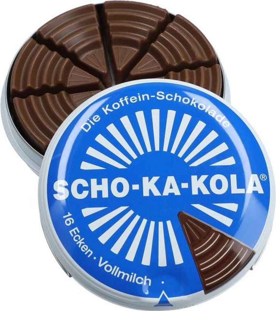 Scho-Ka-Kola Vollmilch Schokolade 100 g Dose / Produktbild 