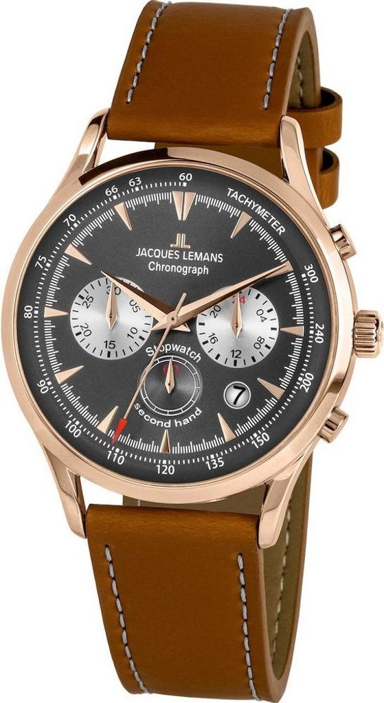 Jacques Lemans 1-2068F Retro Classic Chronograph Herrenuhr