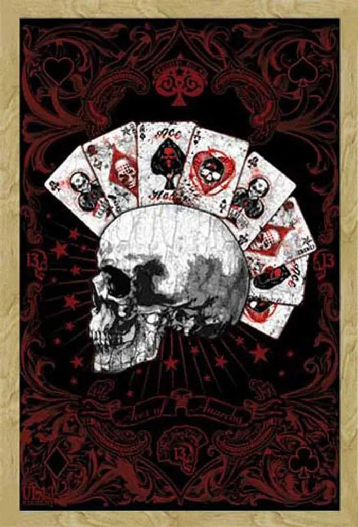 Poster Aces Of Anarchy avec cadre Shinsuke Maxi MDF hêtre 61x91,5 cm