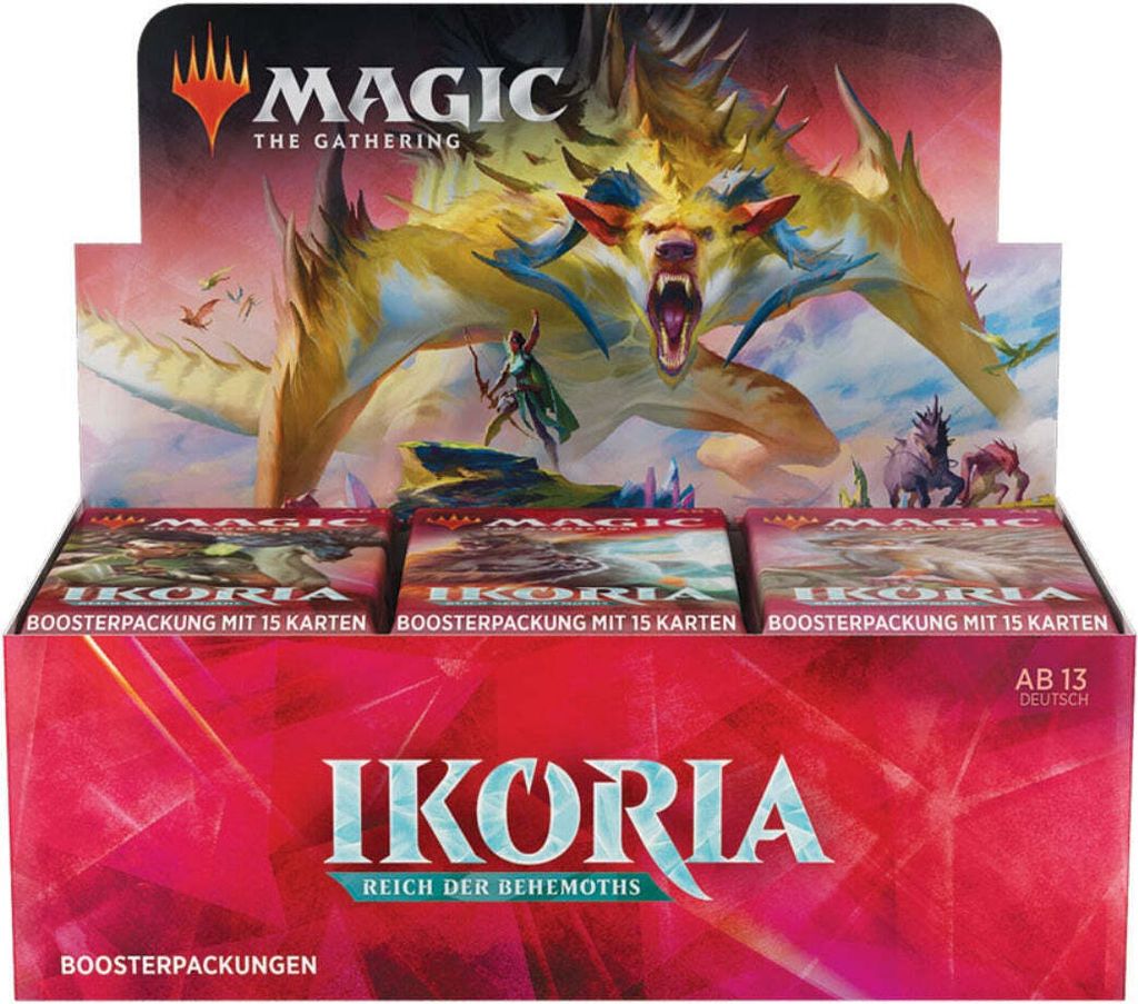 Hasbro Magic The Gathering Ikoria - Reich der Behemoths Display