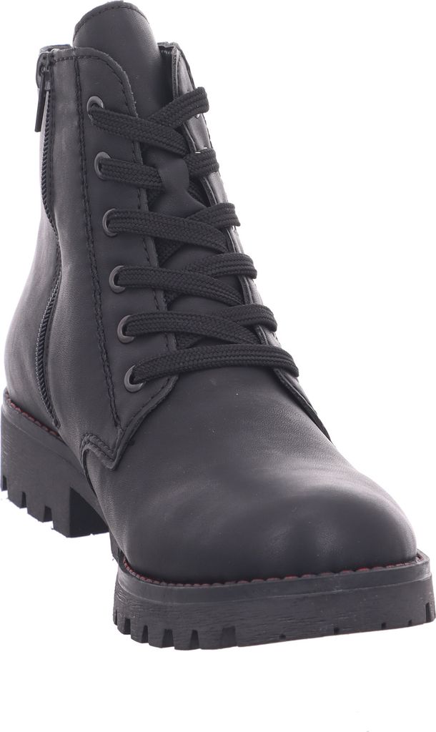 Rieker Schnürstiefel - Tiefschwarz Kunstleder Größe: 39 Produktbild 28