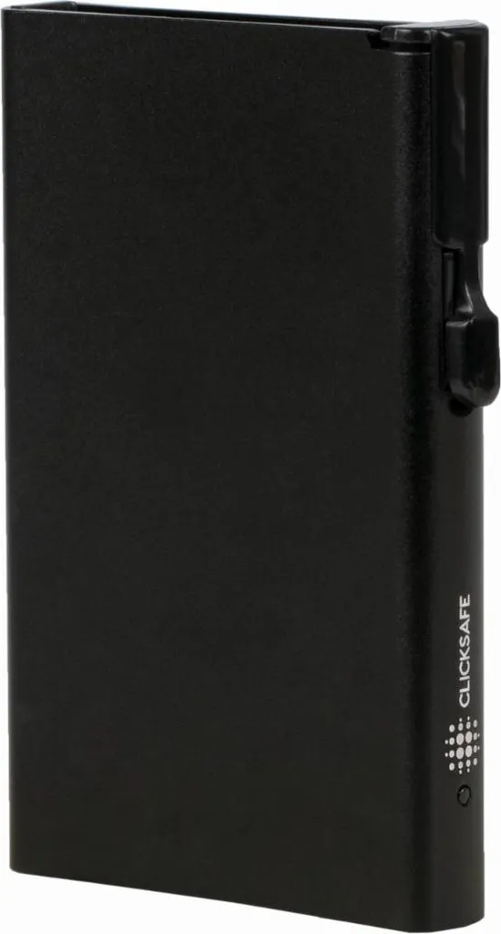 Occasione! Custodia CLICKSAFE 951000 Nera 9,7x6,4cm - Protezione Top