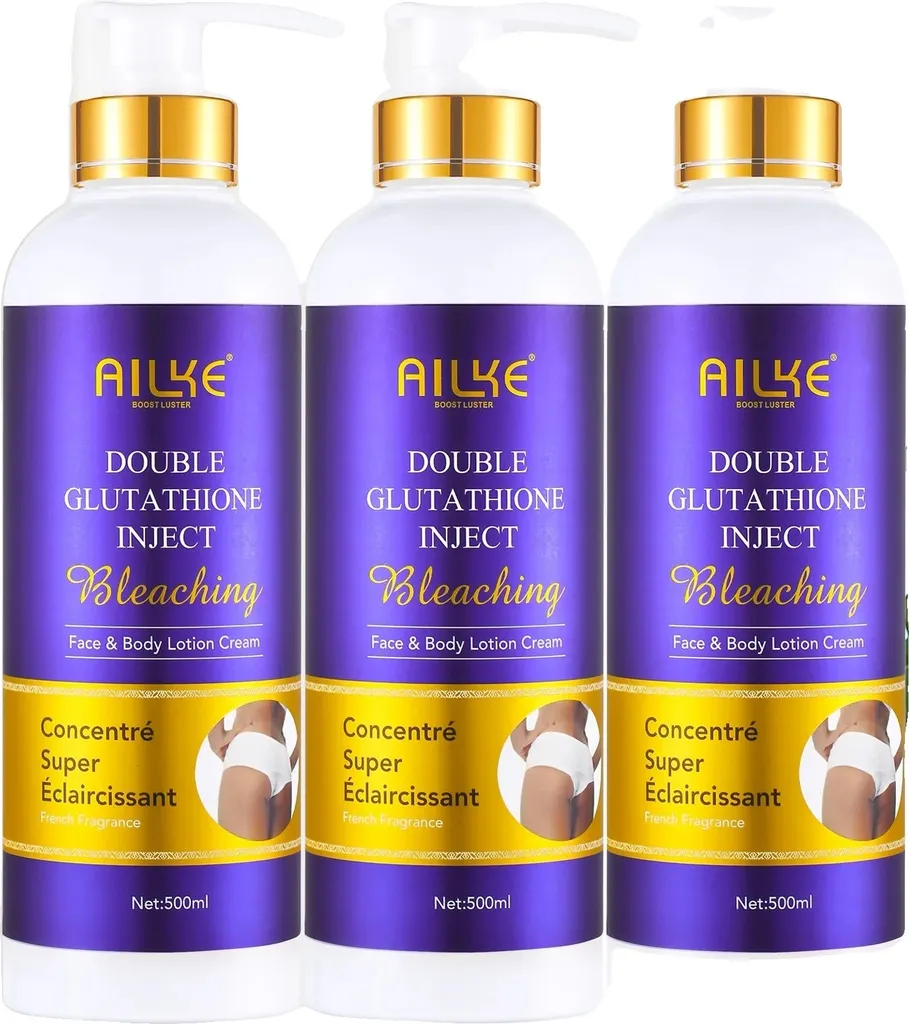 Éliminer les taches brunes : Set Ailke 5 en 1 avec 3 lotions clarifiantes