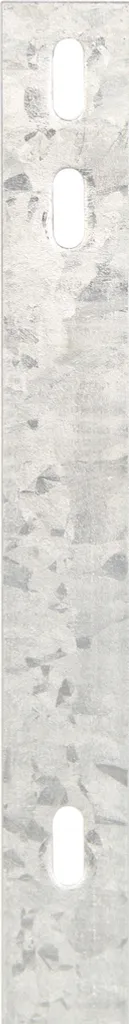 Fer plat de fixation 2260x40mm plastifié RAL 7016 pour clôture rigide