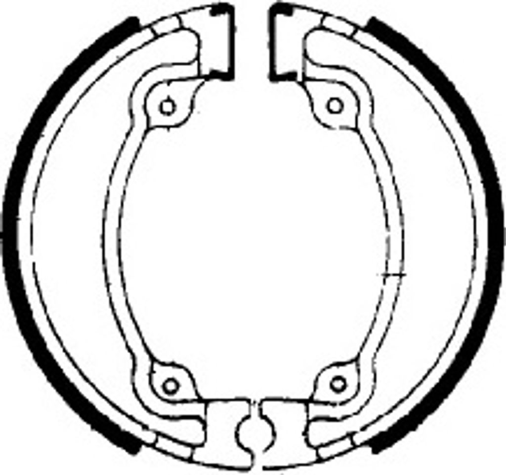 FERODO Bremsbacken FSB 709