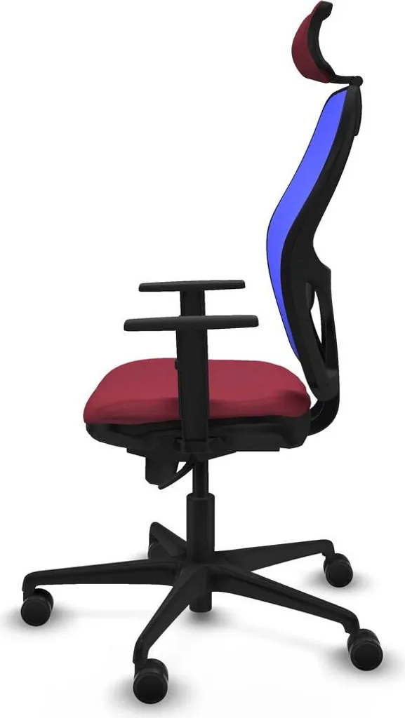 Chaise de bureau contre le mal de dos rouge grenat 1D036N2 Piqueras y Crespo