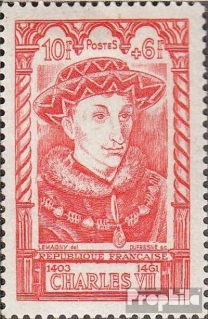 Briefmarken Frankreich 1946 Mi 770 postfrisch Persönlichkeiten