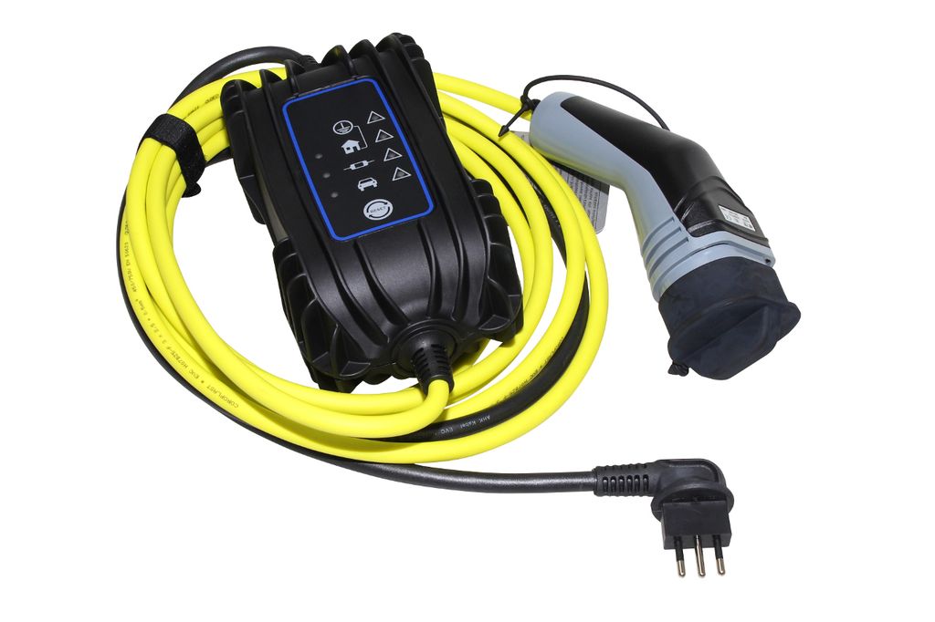 Original VW Ladekabel Elektroauto für 230V Steckdose Typ 2 / L (8A) 12E971675CC