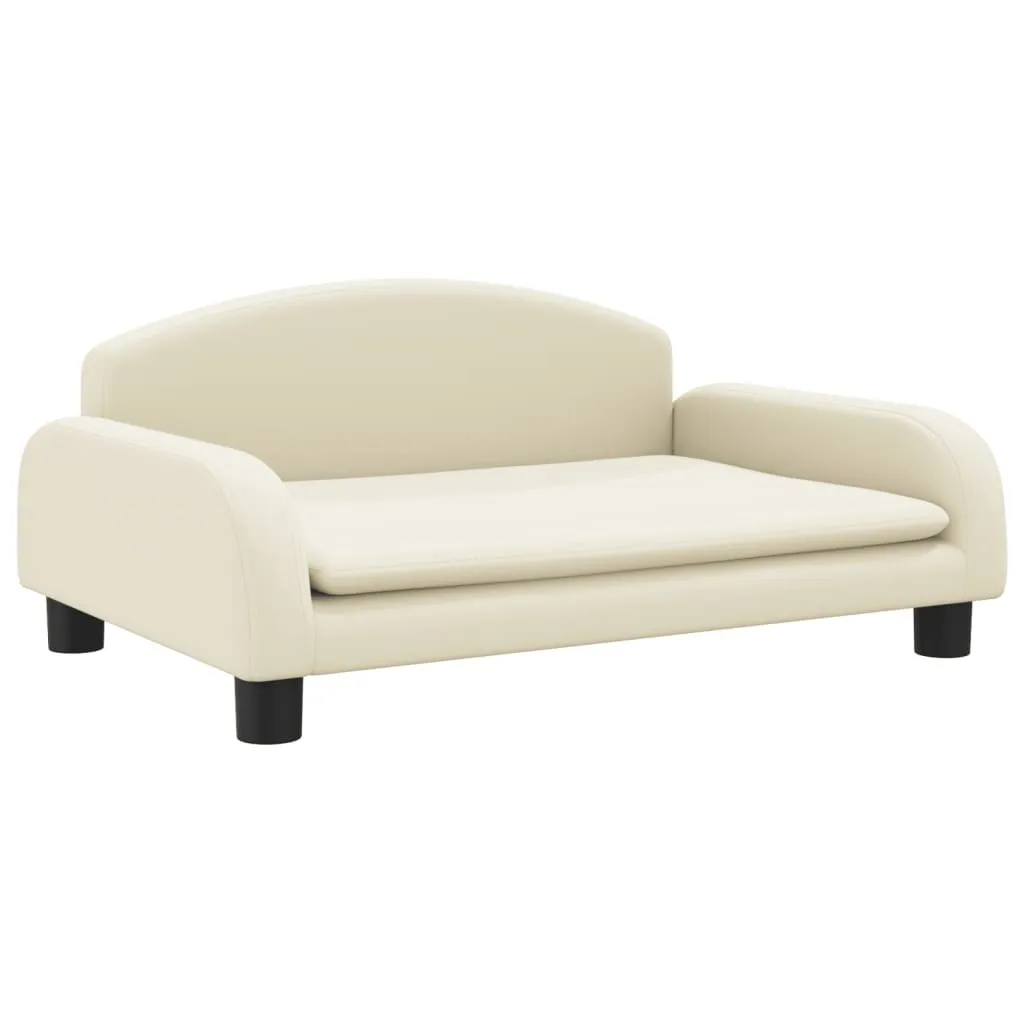 Letto Cani Crema 70x45x30cm Similpelle | Miglior Rapporto Qualità Prezzo