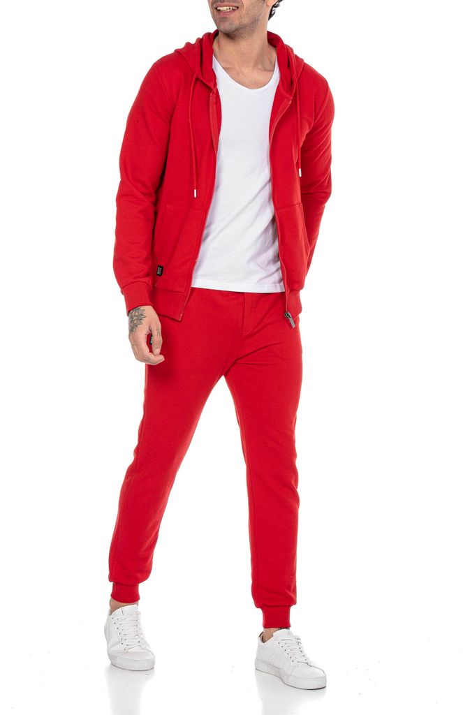 Red Bridge Herren Jogginganzug Sweat Suit Set Sweatjacke Hose