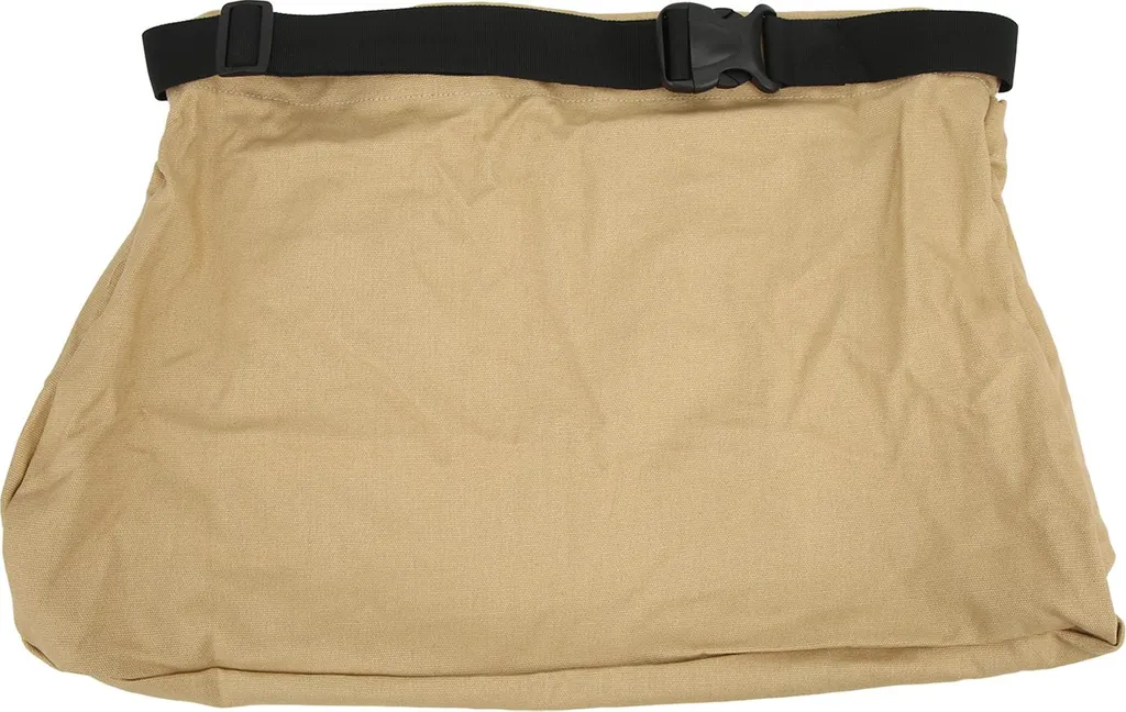 Borsa per la raccolta, design montato in vita, tessuto oxford, pieghevole, lavabile, riutilizzabile, borsa per la conservazione della frutta per il foraging, khak
