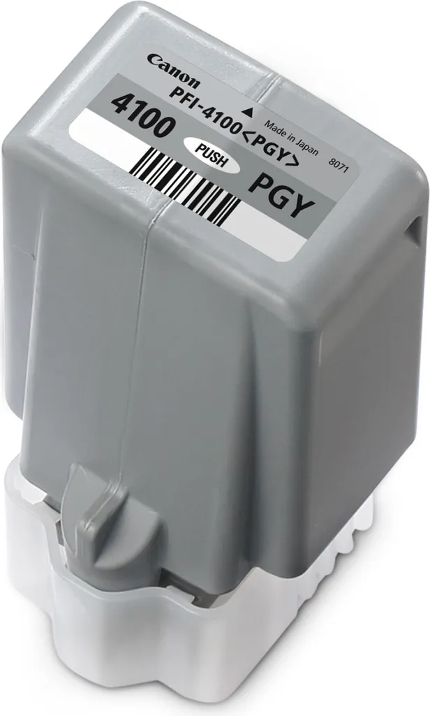 Évitez les Dominantes de Couleur avec la Cartouche Canon PFI-4100 PGY Gris