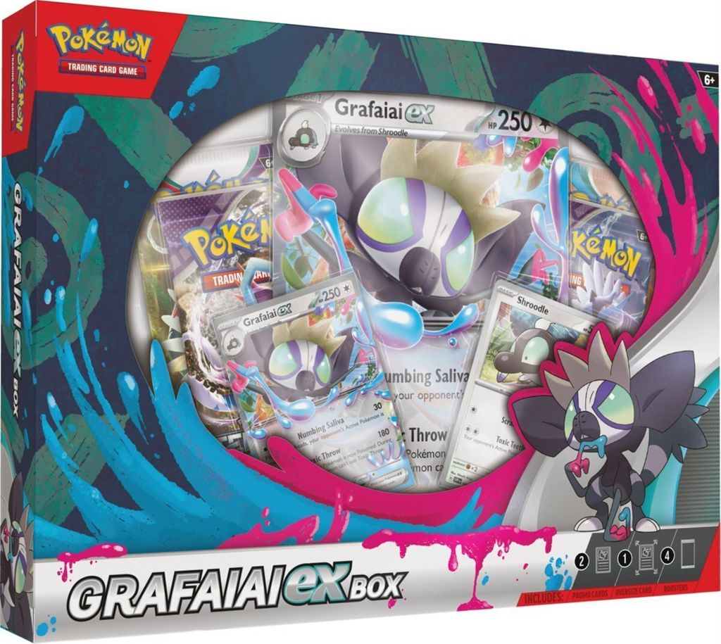 Pokémon karty Grafaiai ex Box Obrázek produktu 