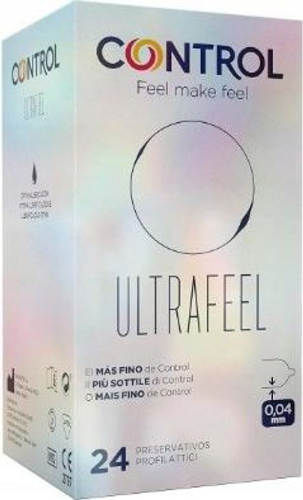 CONTROL Ultrafeel Ultrathin Kondome, 24 Stück. Produktbild 