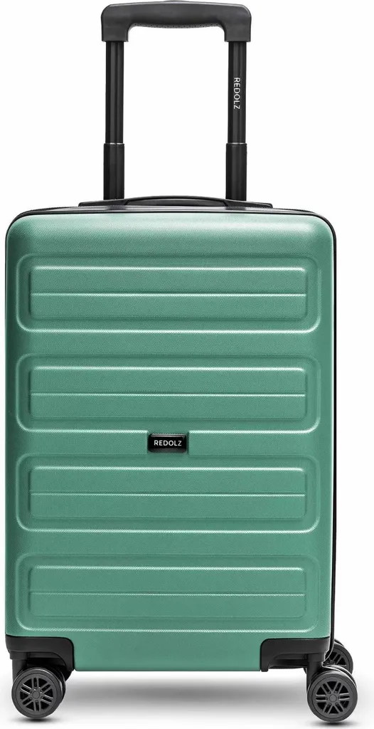 Valise cabine pour avion REDOLZ Essentials 08 - Bagage 56cm Turquoise