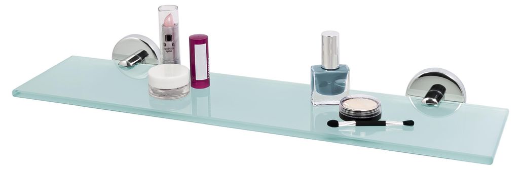 bremermann Bad-Serie LUCENTE Glasablage aus Edelstahl Produktbild 