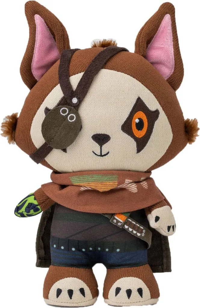 Biomutant Peluche Personnage 30 cm : Cadeau Idéal pour Gamer et Geek