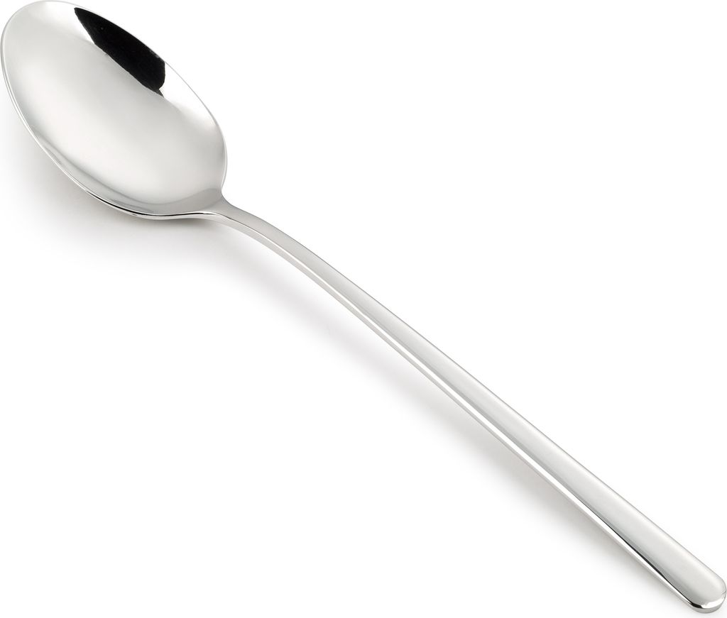 Löffel de Tisch Arcos Milano Serie - Löffel Monoblock de una Stück in 18/10 Edelstahl - Größe 215 mm - Spülmaschinenfest - Farbe Silber (Silb...