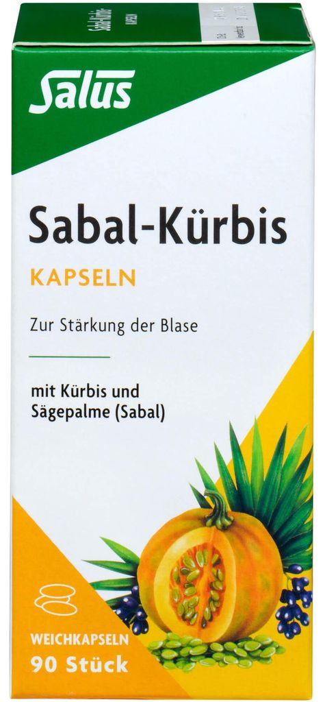 Salus Sabal-pompoen capsules, 90 capsules Productafbeelding 